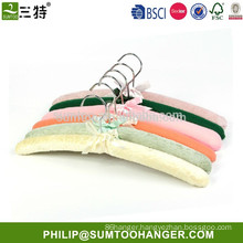 satin padded wedding dress clothes hangers